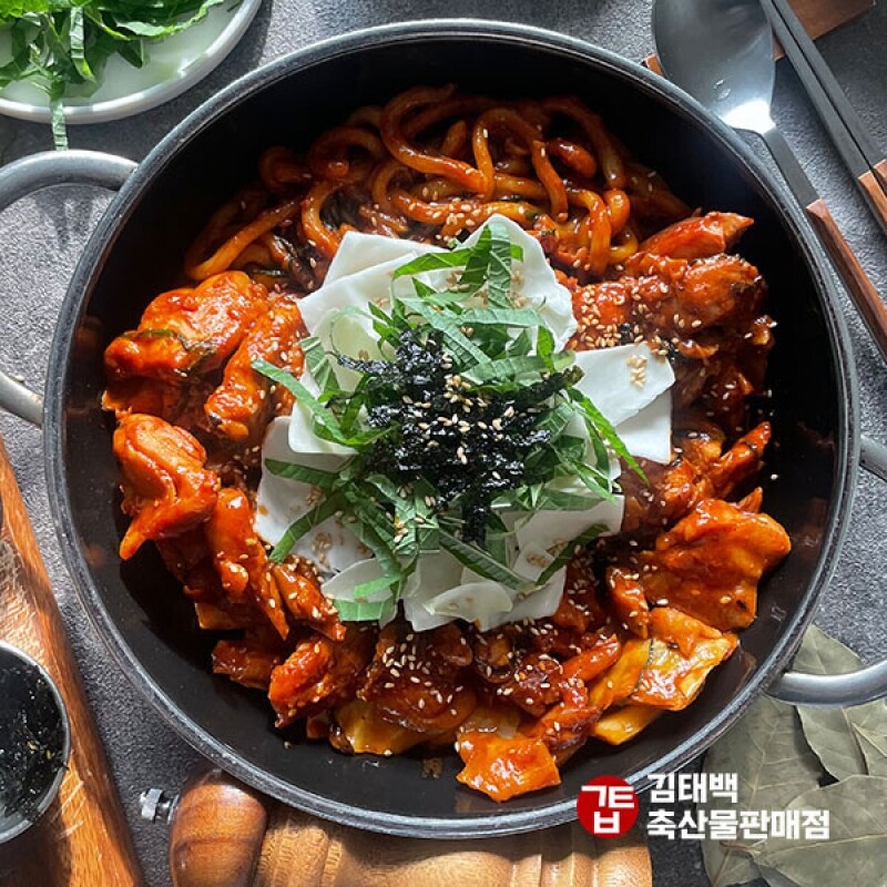 김태백축산몰,[김태백축산물 판매점] 통째로 한마리 춘천 순살닭갈비 1Kg